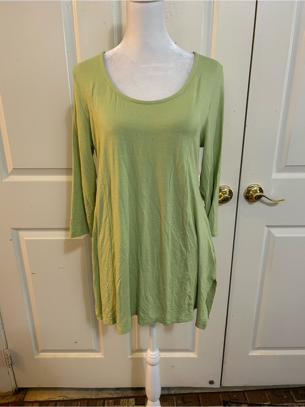 Soft Surroundings green tunic, Small